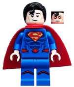LEGO Collectible Minifigures 71026-7 Superman, minifigure with cape and heat-vision second face