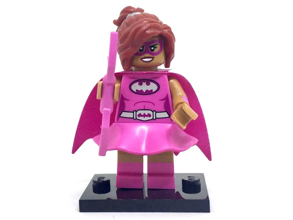LEGO Collectible Minifigures coltlbm-10 - Pink Power Batgirl, The LEGO Batman Movie, Serie 1 (Complete Set met Standaard en Accessoires)