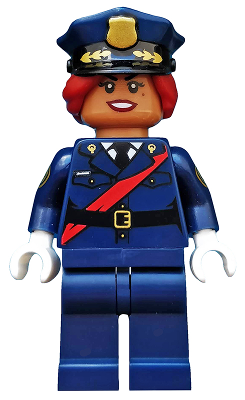 LEGO Collectible Minifigures coltlbm-6 Barbara Gordon, minifigure front view