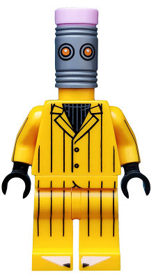 LEGO Collectible Minifigures coltlbm-12 Eraser, minifigure front view