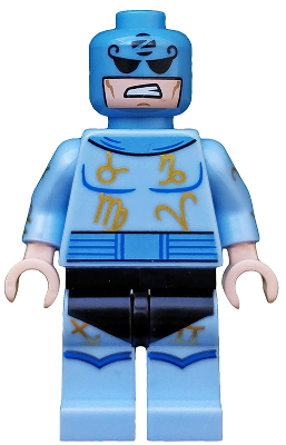 LEGO Collectible Minifigures coltlbm-15 Zodiac Master, minifigure front view