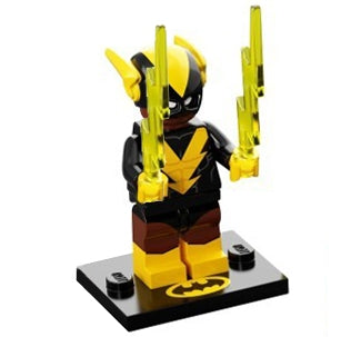 LEGO Collectible Minifigures coltlbm2-20 - coltlbm2 Black Vulcan, The LEGO Batman Movie, Series 2 (Complete Set with Stand and Accessories)
