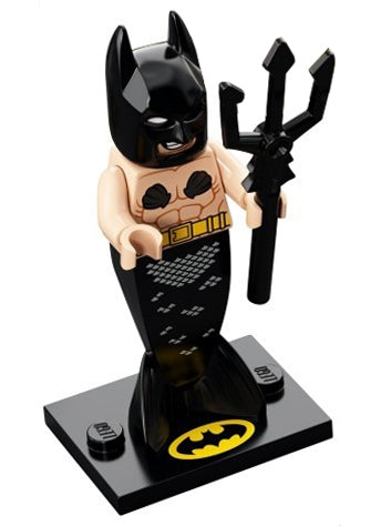 LEGO Collectible Minifigures coltlbm2-5 - coltlbm2 Mermaid Batman, The LEGO Batman Movie, Series 2 (Complete Set with Stand and Accessories)