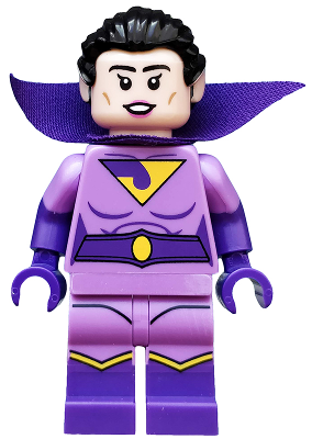 LEGO Collectible Minifigures coltlbm2-13 Wonder Twin Jayna, minifigure front view