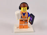 LEGO Collectible Minifigures coltlm2-1 Awesome Remix Emmet, minifigure with coffee cup, music player and stand