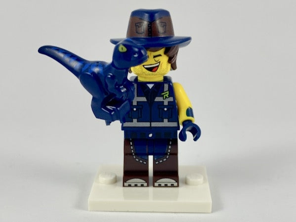 LEGO Collectible Minifigures coltlm2-14 - coltlm2 Vest Friend Rex, The LEGO Movie 2 (Complete Set with Stand and Accessories)