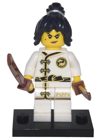 LEGO Collectible Minifigures coltlnm-2 - Spinjitzu Training Nya, The LEGO Ninjago Movie (Complete Set met Standaard en Accessoires)