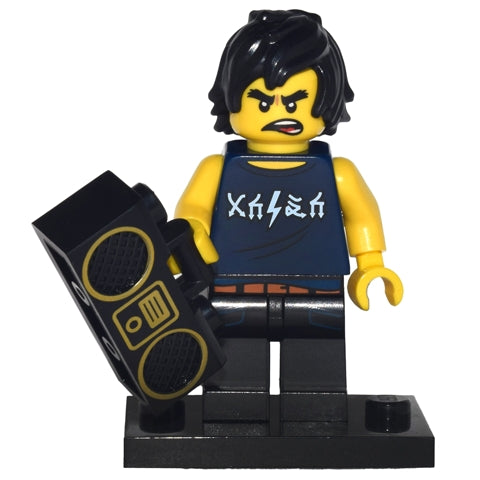 LEGO Collectible Minifigures coltlnm-8 - coltlnm Cole, The LEGO Ninjago Movie (Complete Set with Stand and Accessories)