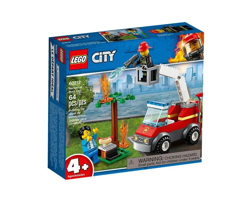 =LEGO City 60212 - Barbecue Burn Out - Authentic LEGO Set Main Image