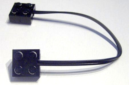 LEGO 5306bc020 - Elektrische draad met steen 2 x 2 x 2/3 uiteinden 20L