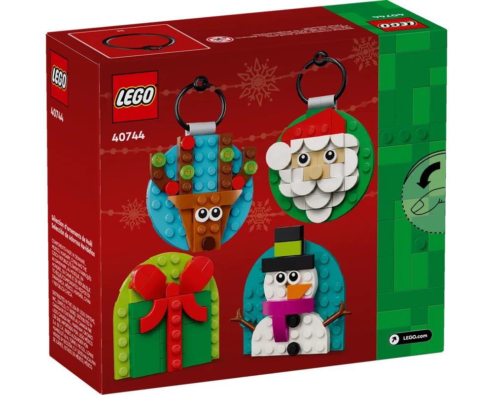 LEGO Holiday & Event 40744 - Christmas Ornament Selection - Authentic LEGO Set Image 3