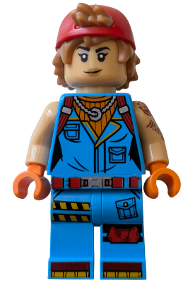 LEGO Minifigure fort016 - Sparkplug - Image 1