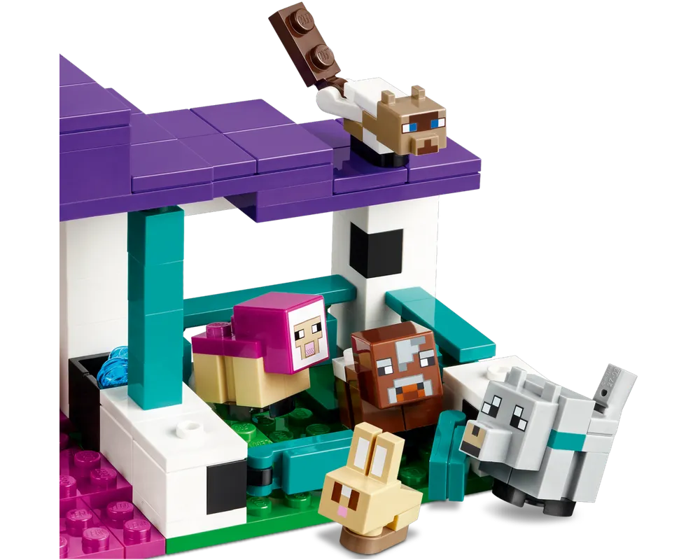 LEGO Minecraft 21253 - The Animal Sanctuary - Authentic LEGO Set Image 5