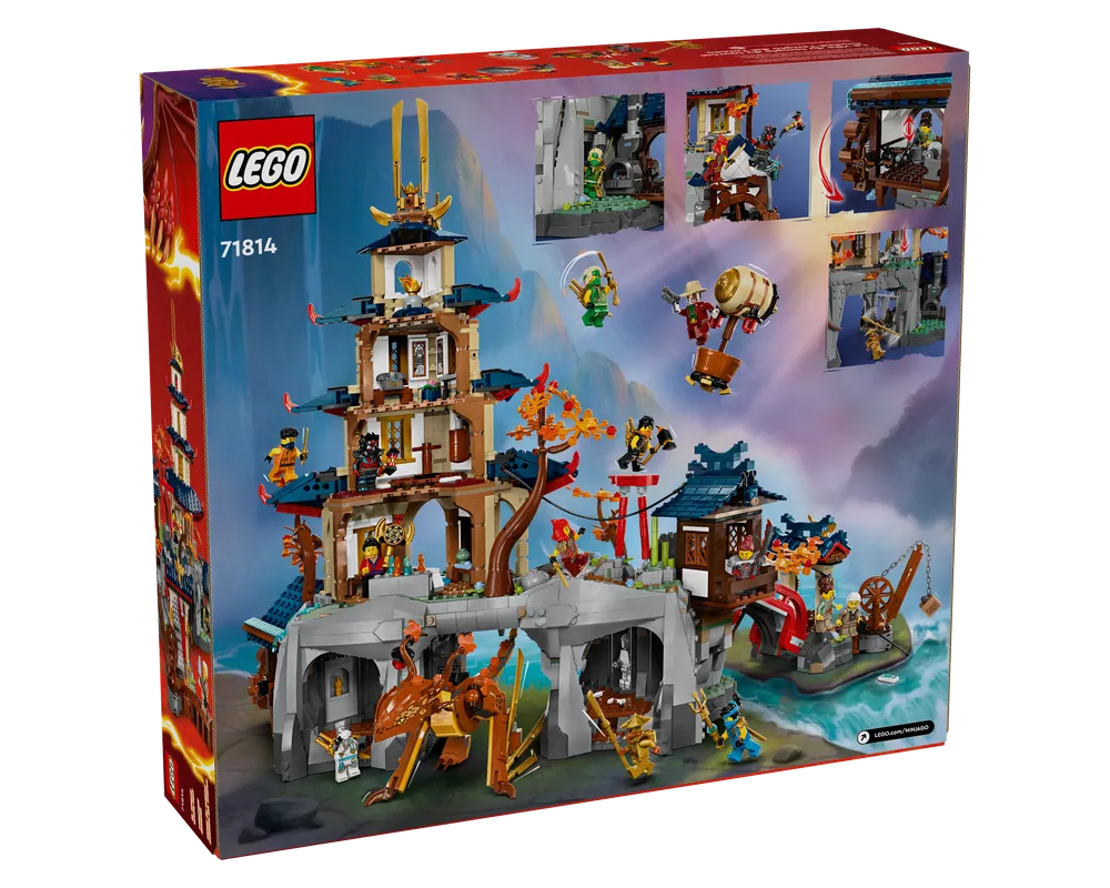 LEGO NINJAGO 71814 - Tournament Temple City - Authentic LEGO Set Image 8