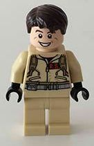 LEGO Minifigure gb003i - Dr. Raymond (Ray) Stantz - Plain Arms
