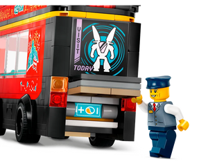 LEGO City 60407 - Double-Decker Sightseeing Bus - Authentic LEGO Set Image 6