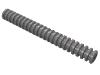 LEGO 78c08 - Hose, Ribbed 7mm D.  8L / 6.4cm