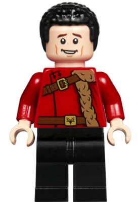 LEGO Minifigure hp189 - Viktor Krum - Red Uniform