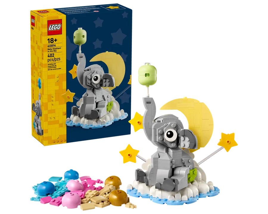 LEGO Holiday & Event 40814 - Baby Elephant in the Sky