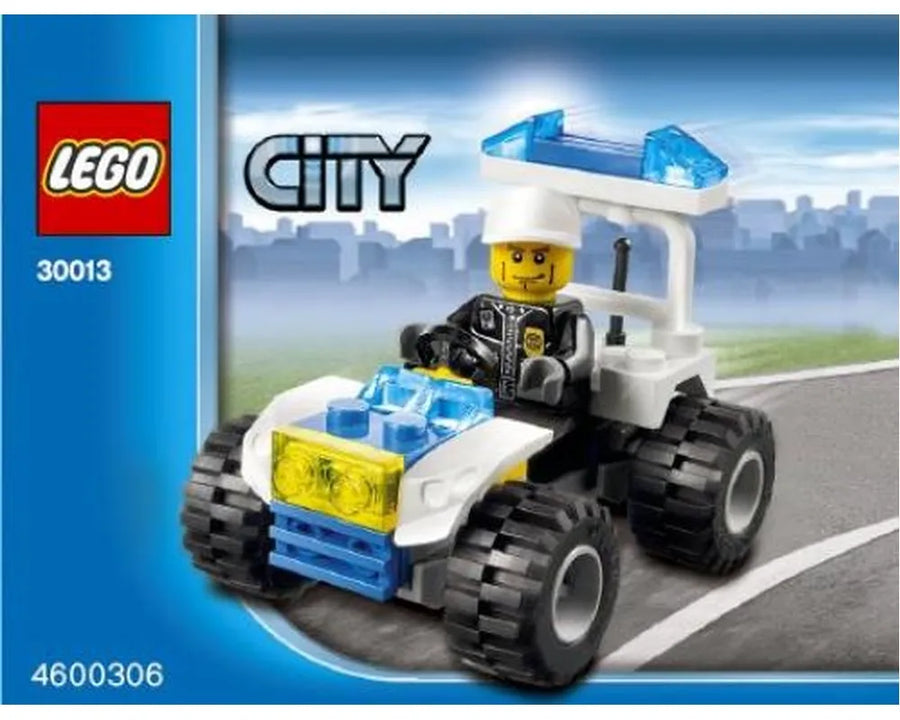 LEGO City 30013 - Police Quad polybag With instructions - No box