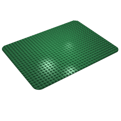 LEGO 10a - Basisplaat 24 x 32 met afgeronde hoeken
