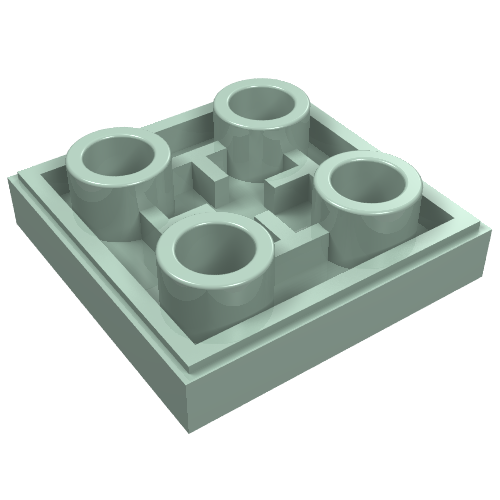 LEGO 11203 - Tile, Modified 2 x 2 Inverted