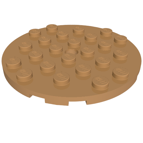 LEGO 11213 - Plate Round 6 x 6 with Hole