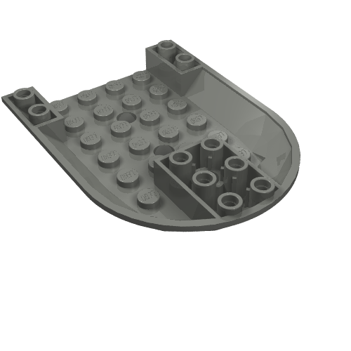 LEGO 11295 - Romp voorste onderkant gebogen 6 x 8