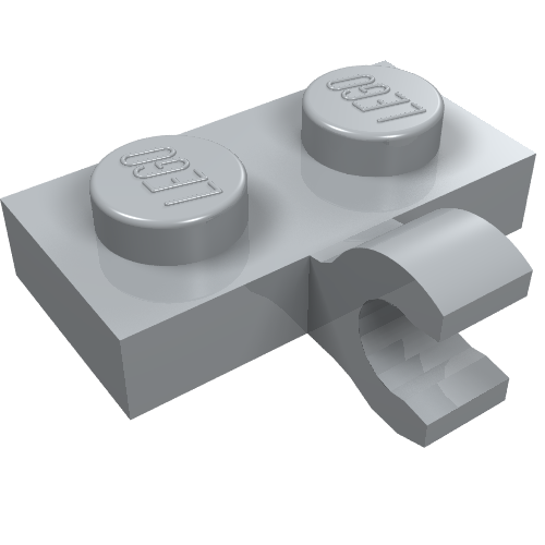 LEGO 11476 - Plate, Modified 1 x 2 with Clip on Side (Horizontal Grip)