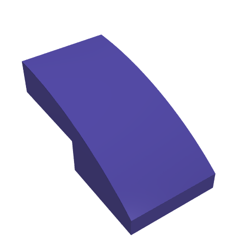 LEGO 11477 - Slope, Curved 2 x 1 x 2/3