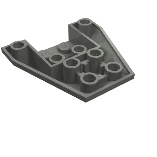 LEGO 13349 - Wig 4 x 4 Triple Inverted met verbindingen tussen 4 studs