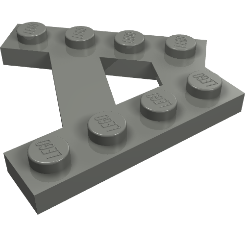 LEGO 15706 - Wedge, Plate A-Shape with 2 Rows of 4 Studs