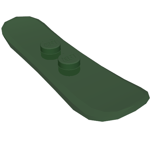 LEGO 18746 - Minifiguur, accessoire klein snowboard