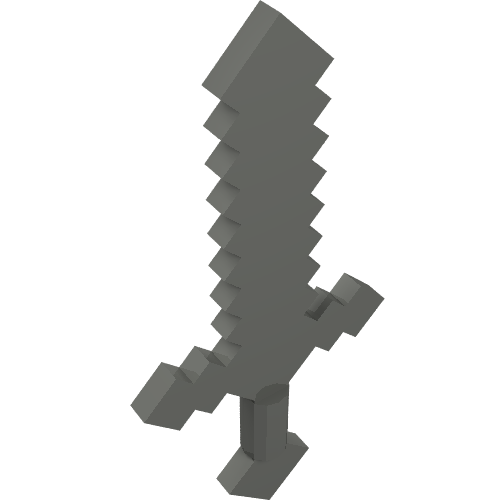 LEGO 18787 - Minifiguur, Wapen Pixelzwaard (Minecraft)