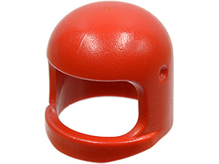 LEGO 193b2 - Minifigure, Headgear Helmet Space / Town with Thick Chin Strap - with Visor Dimples