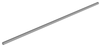 Light grey LEGO pneumatic hose, 4mm diameter, precut 30L / 24.0cm, lying diagonally