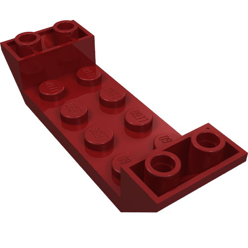 LEGO 22889 - Slope, Inverted 45 6 x 2 Double with 2 x 4 Cutout