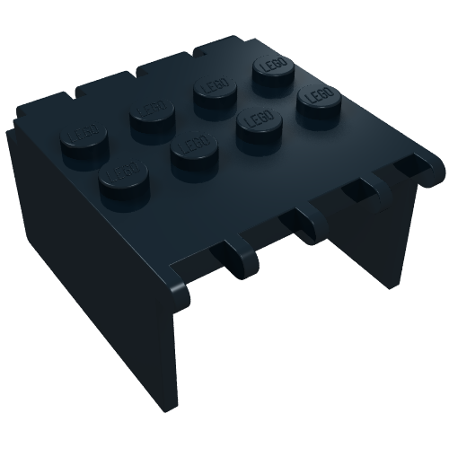 LEGO 2337 - Windscreen 4 x 4 x 2 Canopy Extender with Hinges