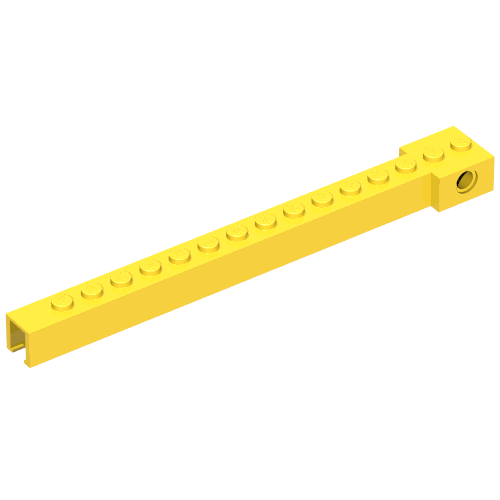LEGO 2350b - Crane Arm Outside, Wide with End Notch