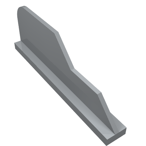 LEGO 23930 - Tail 8 x 1 with Stepped Fin