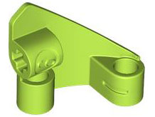 LEGO 2395 - Technic, Panel Curved # 9 3 x 3 Tapered Left