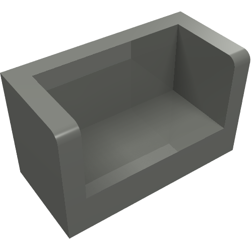 LEGO 23969 - Panel 1 x 2 x 1 with Rounded Corners and 2 Sides