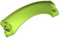 LEGO 2459 - Technic, Panel Car Mudguard Arched #42 9 x 2 x 3 Rounded Top