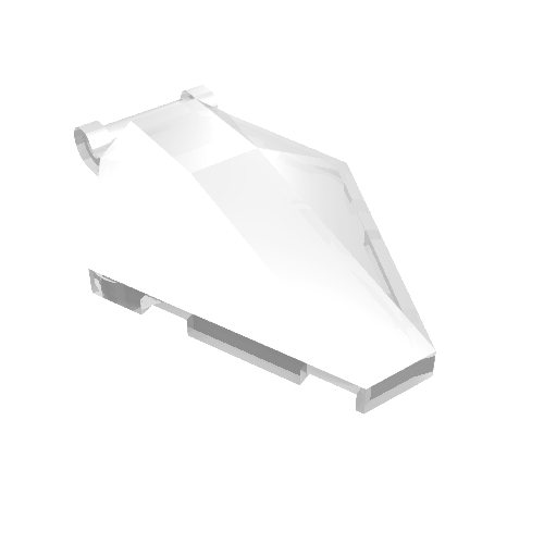 LEGO 27262 - Windscreen 6 x 4 x 1 Hexagonal with Bar Handle