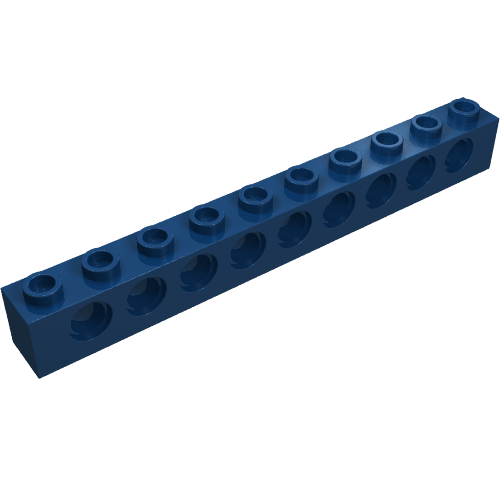 LEGO 2730 - Technic, Brick 1 x 10 with Holes