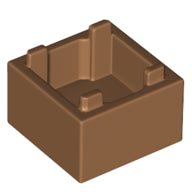 LEGO 2821 - Container 2 x 2 x 1 - Boven opening met verhoogde binnenbodem