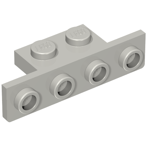 LEGO 28802 - Bracket 1 x 2 - 1 x 4 met afgeronde hoeken aan de onderkant