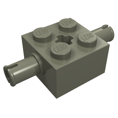 LEGO 30000 - Brick Special 2 x 2 with 2 Pins and Axle Hole