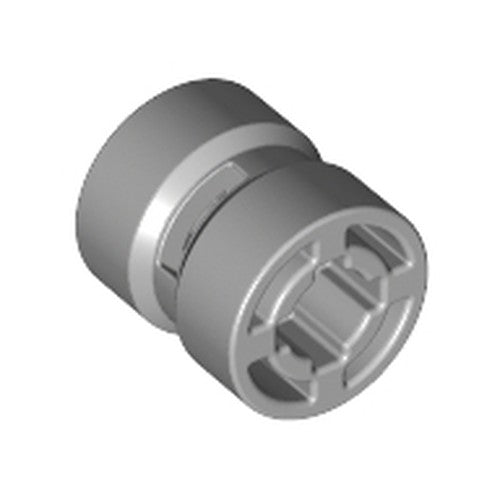 LEGO 30027b - Wiel 8mm D. x 9mm voor slicks, met uitgekerfd gat voor wielhouder pin