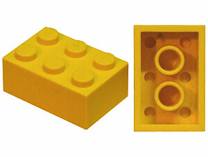 LEGO 3002old - Steen 2 x 3 zonder kruissteunen